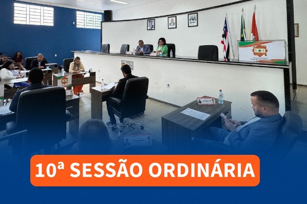 10ª Sessão Ordinária – Câmara Municipal de Itinga do Maranhão